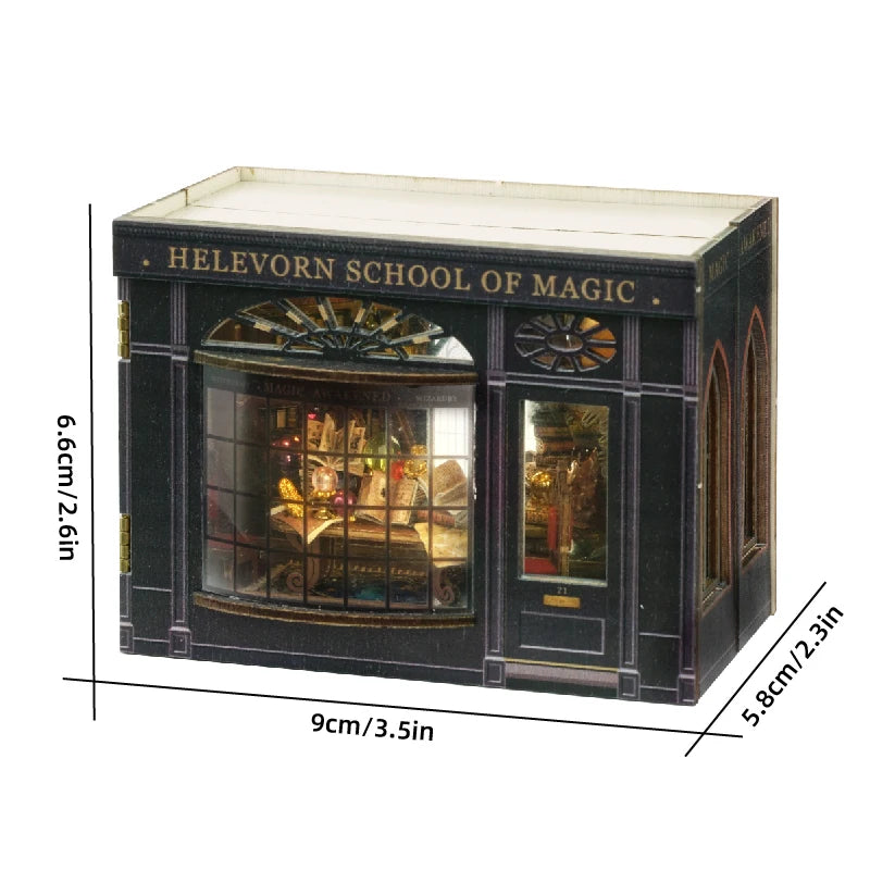 DIY Miniature Doll House 3D Puzzle Small House Assembly Building Model Kit Toys Home With Furniture Lighting Wooden Crafts Gifts